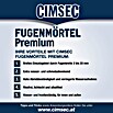 Cimsec Fugenmörtel Premium (Grau, 10 kg)