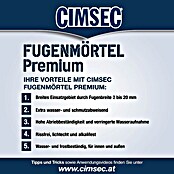 Cimsec Fugenmörtel Premium (Grau, 10 kg)