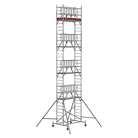 Krause ProTec Rollgerüst (Arbeitshöhe: 10,3 m, Belastbarkeit Plattform: 240 kg)