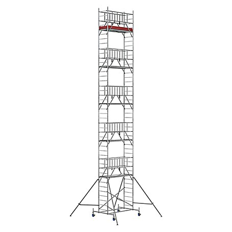Krause ProTec Rollgerüst (Arbeitshöhe: 12,3 m, Belastbarkeit Plattform: 240 kg)
