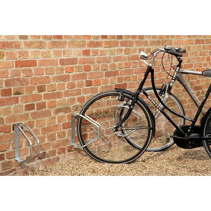 Mottez Soporte de pared de bicicletas (Apto para: 1 bicicleta)
