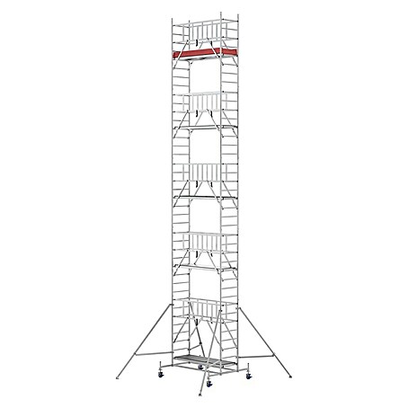 Krause ProTec Rollgerüst (Arbeitshöhe: 11,3 m, Belastbarkeit Plattform: 240 kg)