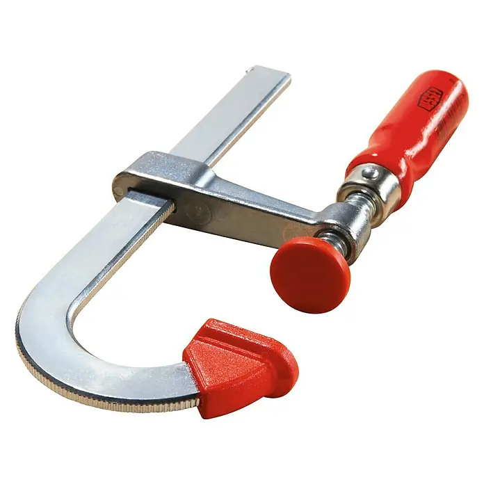 Bessey Schraubzwinge LMU15/5 - Spannweite: 150 mm, Spannkraft: 1.500 N, Ausladung: 50 mm - Hochwertige Hebelzwinge für präzises und sicheres Spannen. Ideal für Holzbearbeitung und andere Handwerksarbeiten.