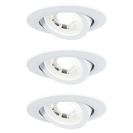 Paulmann  LED-Einbauleuchten-Set rund