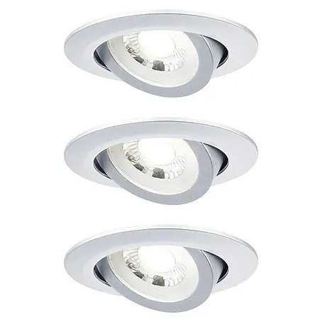 Paulmann  LED-Einbauleuchten-Set rund