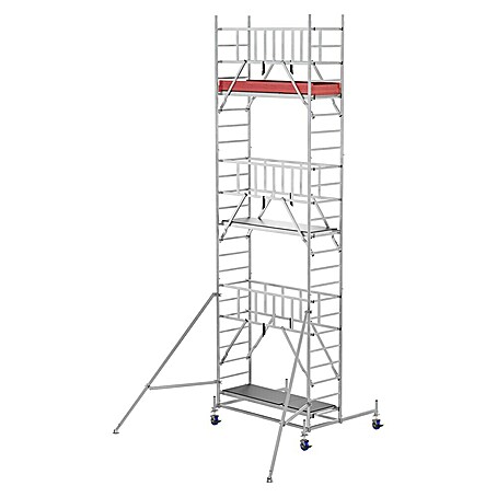Krause ProTec Rollgerüst (Arbeitshöhe: 7,3 m, Belastbarkeit Plattform: 240 kg)