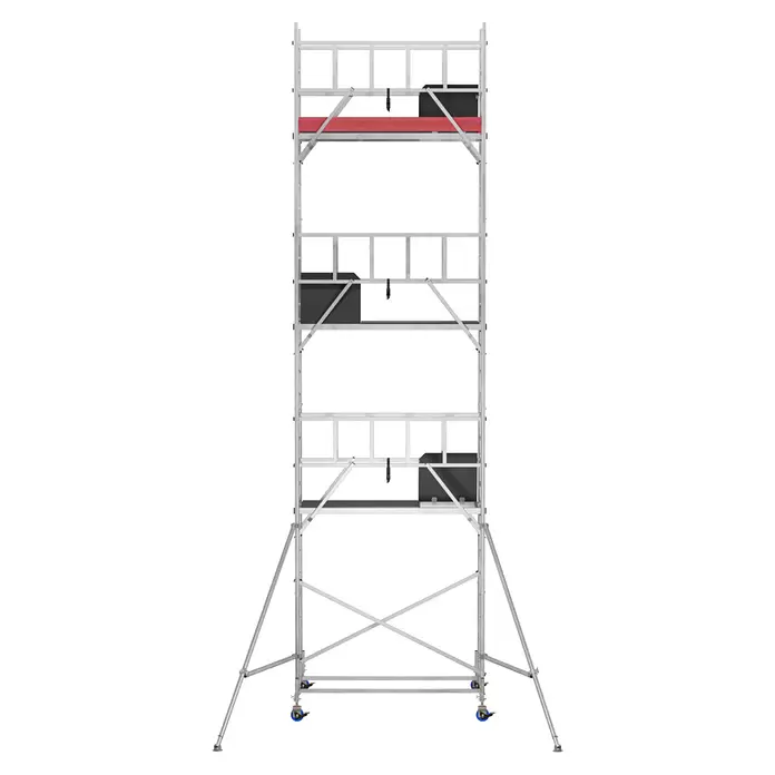 Krause ProTec Rollgerüst - Arbeitshöhe: 8,3 m, Belastbarkeit Plattform: 240 kg