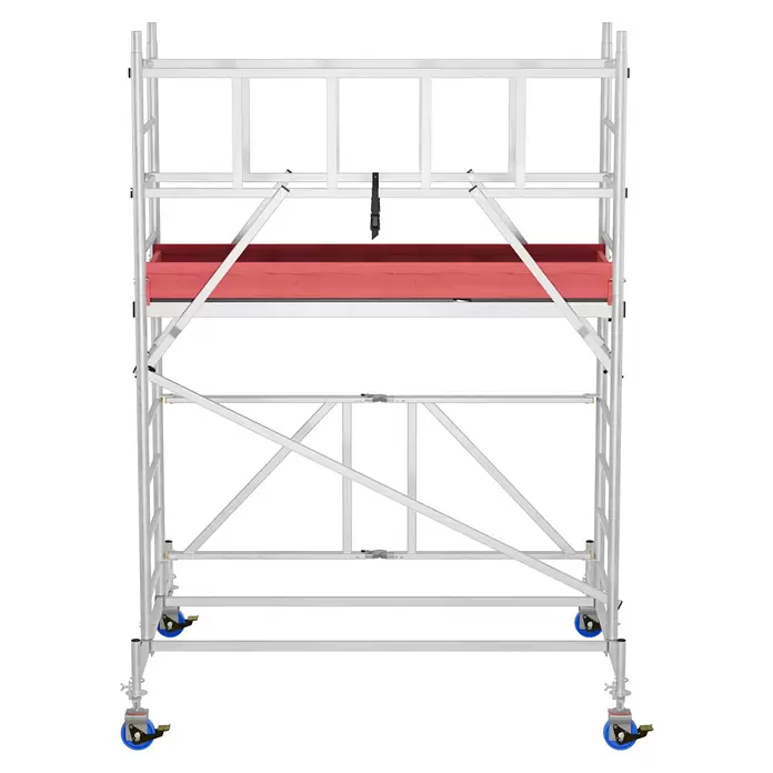 Krause ProTec XS Klappgerüst - Arbeitshöhe: 3,8 m, Belastbarkeit Plattform: 240 kg