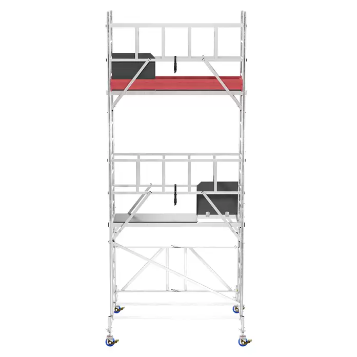 Krause ProTec XS Klappgerüst - Arbeitshöhe: 5,8 m, Belastbarkeit Plattform: 240 kg