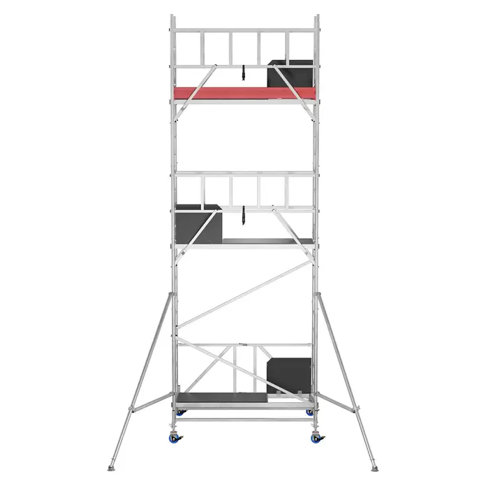 Krause ProTec XS Klappgerüst - Arbeitshöhe: 6,8 m, Belastbarkeit Plattform: 240 kg