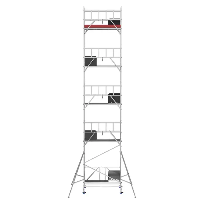 Krause ProTec XS Klappgerüst - Arbeitshöhe: 10,8 m, Belastbarkeit Plattform: 240 kg