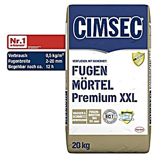 Cimsec Fugenmörtel Premium (Manhattan, 20 kg)