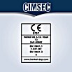 Cimsec Silikon-Dichtungsmasse Fugenflex Stop Schimmel (Weiß, 300 ml)