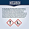 Cimsec Silikon-Dichtungsmasse Fugenflex Stop Schimmel (Weiß, 300 ml)