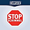 Cimsec Silikon-Dichtungsmasse Fugenflex Stop Schimmel (Weiß, 300 ml)