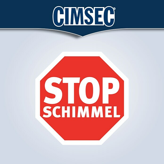 Cimsec Silikon-Dichtungsmasse Fugenflex Stop Schimmel (Manhattan, 300 ml)