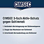 Cimsec Silikon-Dichtungsmasse Fugenflex Stop Schimmel (Lichtgrau, 300 ml)