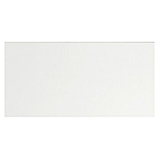 Revestimiento de pared Ice (25 x 50 cm, Blanco, Brillante)