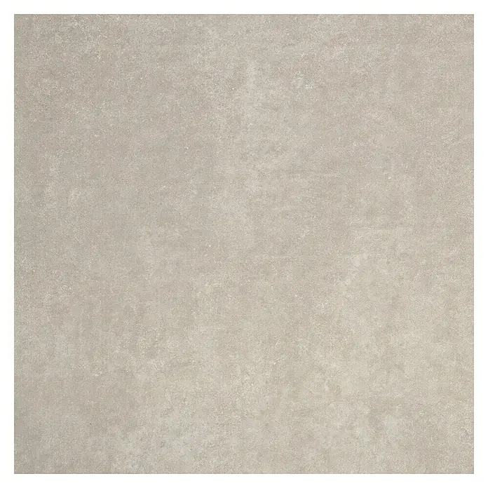 Pavimento porcelánico Rodano - 60 x 60 cm, Taupe, Mate - Una muestra cuadrada de baldosa de suelo en un tono beige claro, que muestra una superficie sutilmente texturizada, ideal para interiores modernos.