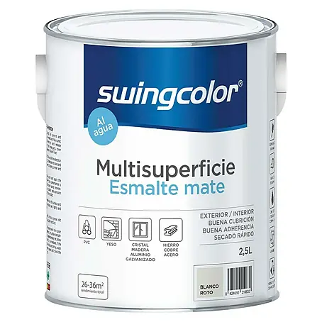 swingcolor  Esmalte de color Multisuperficie