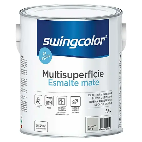 swingcolor  Esmalte de color Multisuperficie