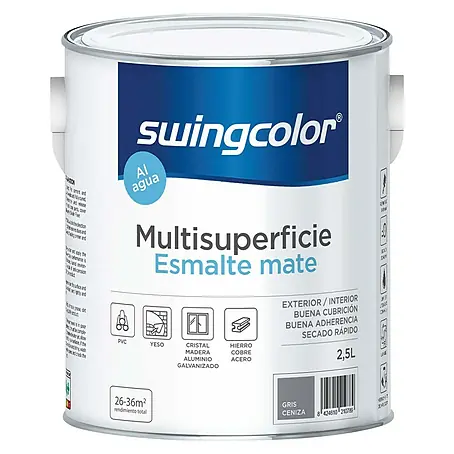 swingcolor  Esmalte de color Multisuperficie