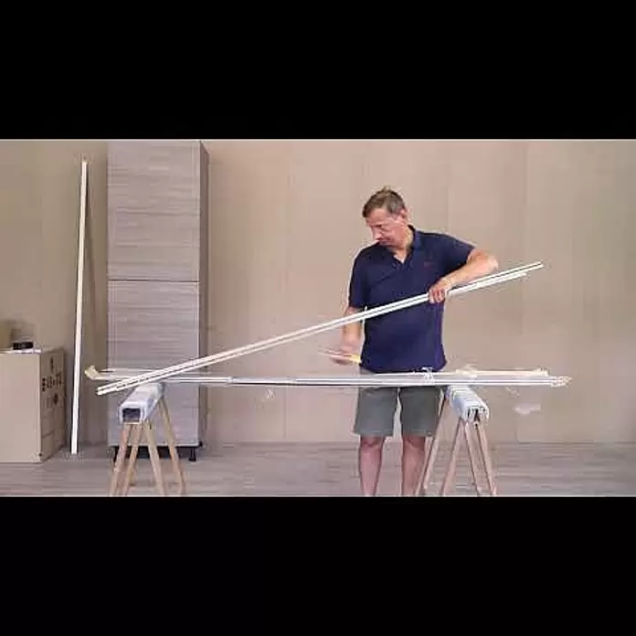 Marinelli Cucine Vormontierte Küchenzeile Rita - Breite: 270 cm, Eiche Grau, Mit Elektrogeräten - Wie man eine vormontierte Kche zusammenbaut