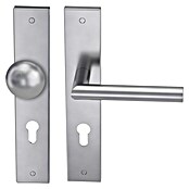 Diamond Doors Modern Wechselgarnitur Iowa (Türstärke: 38 mm - 45 mm, Edelstahl, DIN Anschlag: DIN-R) | BAUHAUS