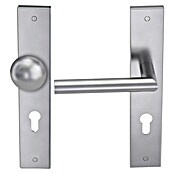 Diamond Doors Modern Wechselgarnitur Iowa (Türstärke: 38 mm - 45 mm, Edelstahl, DIN Anschlag: DIN-L) | BAUHAUS