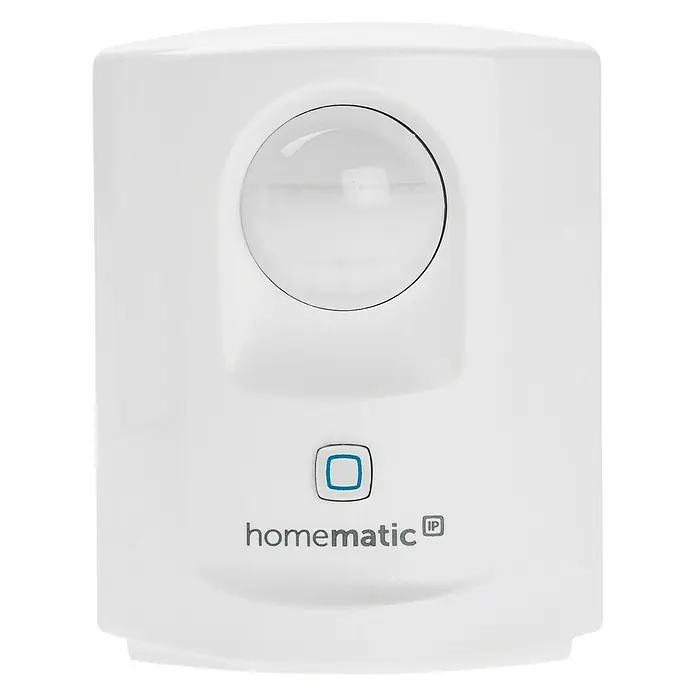 Homematic IP Funk-Bewegungsmelder HmIP-SMI - Weiß, 34 x 52 x 65 mm, Batteriebetrieben - Homematic IP Bewegungsmelder für Innenräume, ideal zur Überwachung von Räumen und zur Auslösung von Aktionen in Smart Home Systemen.