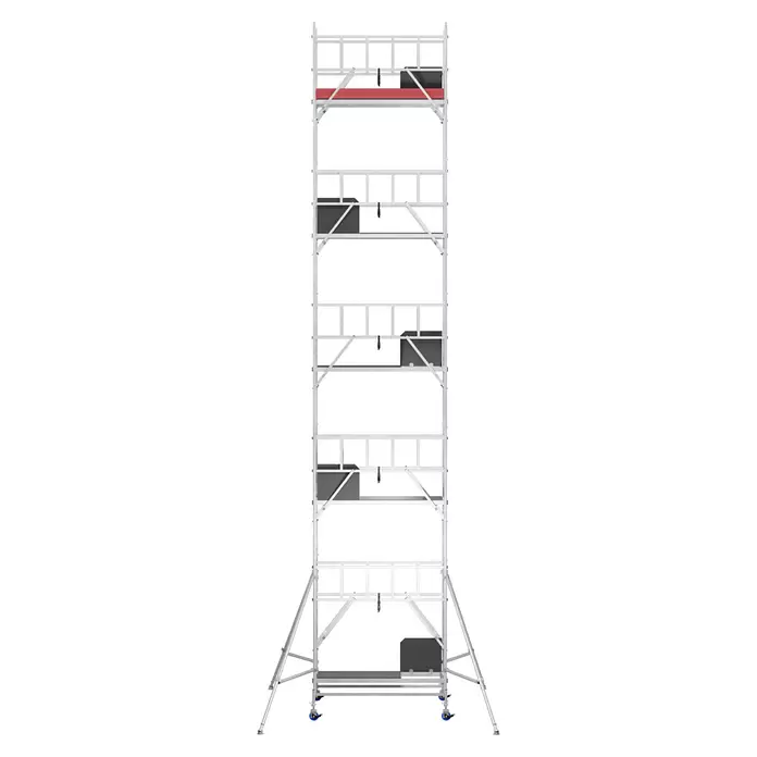 Krause ProTec Rollgerüst - Arbeitshöhe: 11,3 m, Belastbarkeit Plattform: 240 kg