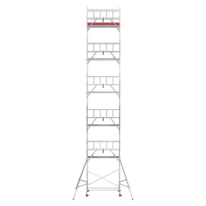 Krause ProTec Rollgerüst - Arbeitshöhe: 12,3 m, Belastbarkeit Plattform: 240 kg