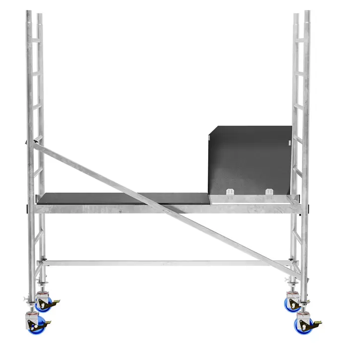 Krause ProTec Rollgerüst - Arbeitshöhe: 2,9 m, Belastbarkeit Plattform: 240 kg
