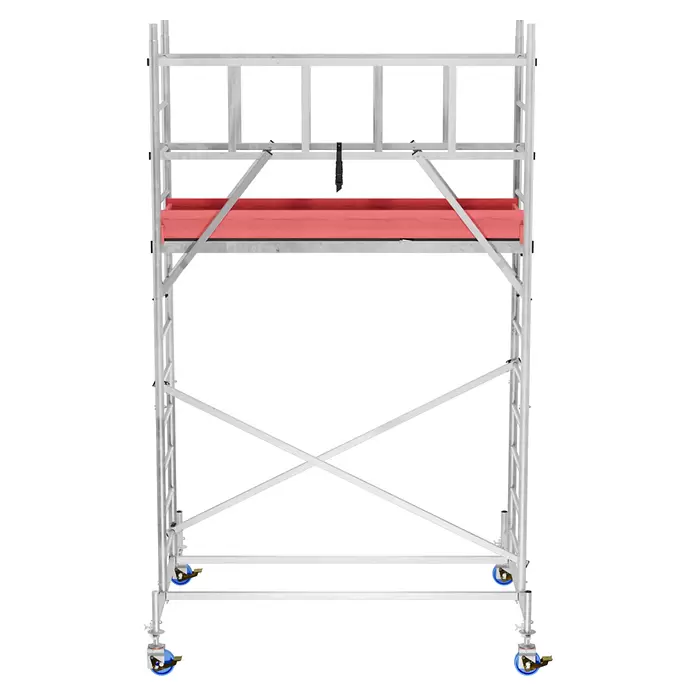 Krause ProTec Rollgerüst - Arbeitshöhe: 4,3 m, Belastbarkeit Plattform: 240 kg
