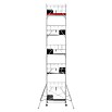 Krause ProTec XXL Rollgerüst Breitaufbau (Arbeitshöhe: 11,3 m, Belastbarkeit Plattform: 480 kg) | BAUHAUS