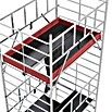 Krause ProTec XXL Rollgerüst Breitaufbau (Arbeitshöhe: 11,3 m, Belastbarkeit Plattform: 480 kg) | BAUHAUS