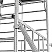 Krause ProTec XXL Rollgerüst Breitaufbau (Arbeitshöhe: 11,3 m, Belastbarkeit Plattform: 480 kg) | BAUHAUS