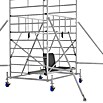 Krause ProTec XXL Rollgerüst Breitaufbau (Arbeitshöhe: 11,3 m, Belastbarkeit Plattform: 480 kg) | BAUHAUS