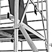 Krause ProTec XXL Rollgerüst Breitaufbau (Arbeitshöhe: 11,3 m, Belastbarkeit Plattform: 480 kg) | BAUHAUS