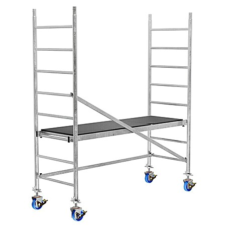 Krause ProTec Rollgerüst (Arbeitshöhe: 2,9 m, Belastbarkeit Plattform: 240 kg)