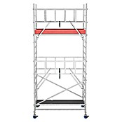 Krause ProTec XXL Rollgerüst Breitaufbau (Arbeitshöhe: 5,3 m, Bühnengröße: 2 x 1,2 m, Belastbarkeit: 200 kg/m²) | BAUHAUS