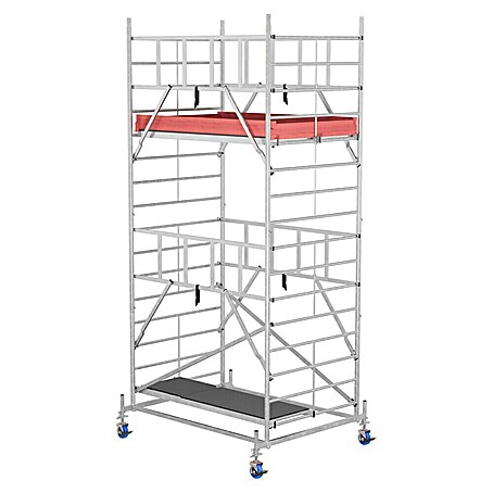 Krause ProTec XXL Rollgerüst Breitaufbau (Arbeitshöhe: 5,3 m, Belastbarkeit Plattform: 480 kg)