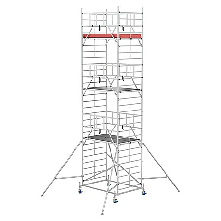 Krause ProTec XXL Rollgerüst Breitaufbau (Arbeitshöhe: 8,3 m, Belastbarkeit Plattform: 480 kg)