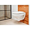 Geberit Renova Nr. 1 Spülrandloses Wand-WC-Set (Mit WC-Sitz, Tiefspüler, Weiß)