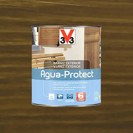 V33  Barniz para madera Exterior AguaProtect