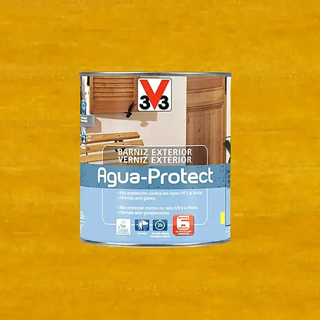 V33  Barniz para madera Exterior AguaProtect