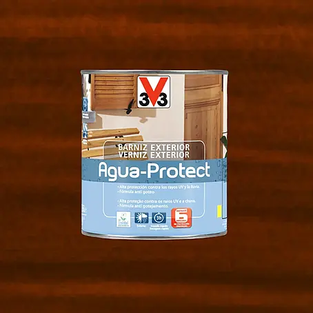 V33  Barniz para madera Exterior AguaProtect