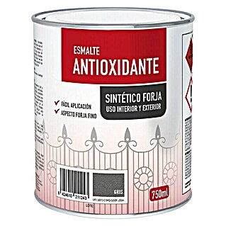 swingcolor Esmalte de color sintético antioxidante (Gris, 750 ml, Satinado)