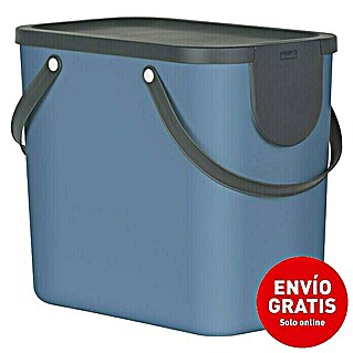 Rotho Albula Sistema de separación de residuos Albula (25 l, Horizonte azul, Cuadrado, Plástico)