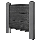 Kovalex Sichtschutzelement Premium Startermodul Komplettset (B x H: 180 x 180 cm, Anthrazit) | BAUHAUS